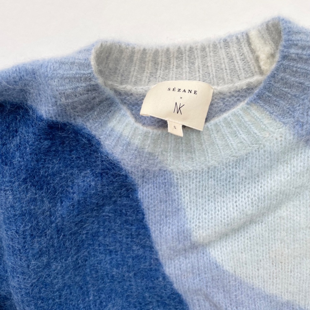 Excellent condition sezane artist collab colorful sweater - Picture 2 of 2